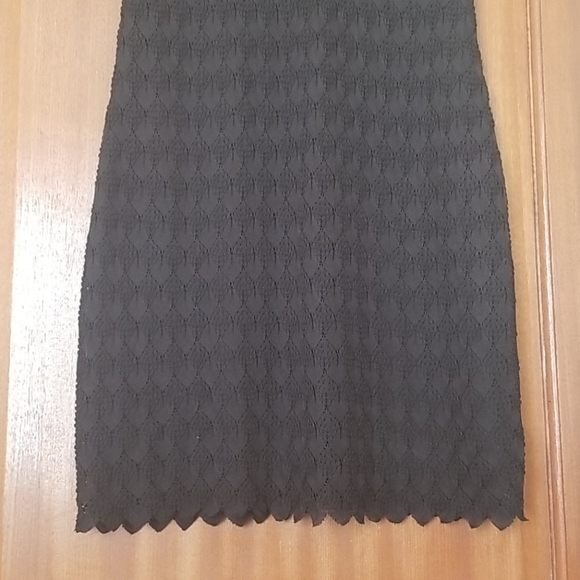 Zara black lace mini dress fully lined, size S - Picture 3 of 8